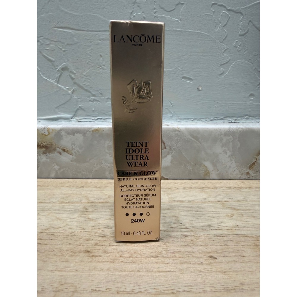 Lancome Teint Idole Ultra Wear Care & Glow Serum Concealer 240W 13ml New in Box